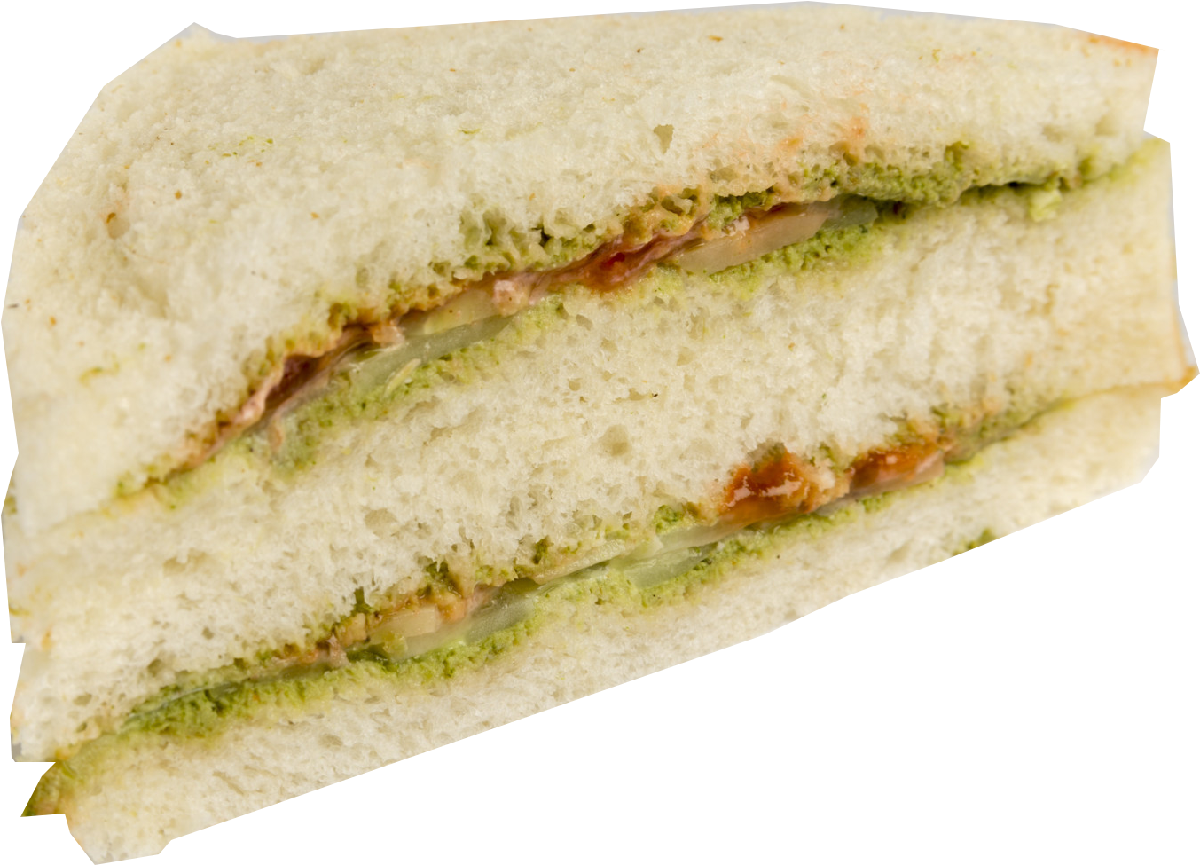 Veg Mint Sandwich - Vegetable (2160x1440), Png Download