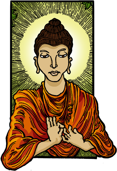 Buddha - Gautama Buddha (413x611), Png Download