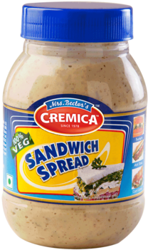 Veg Sandwich Spread - Cremica Veg Mayonnaise, 450g (500x500), Png Download