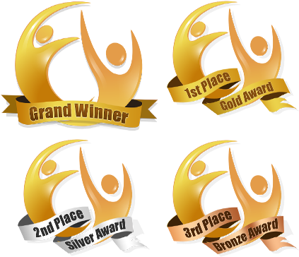 Featuring Past Winners And Finalists (439x366), Png Download