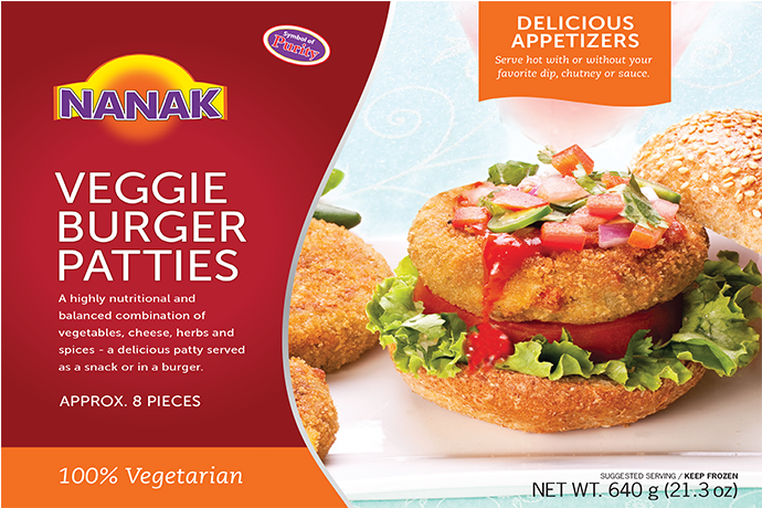 Nanak Veggie Burger Patties (800x835), Png Download