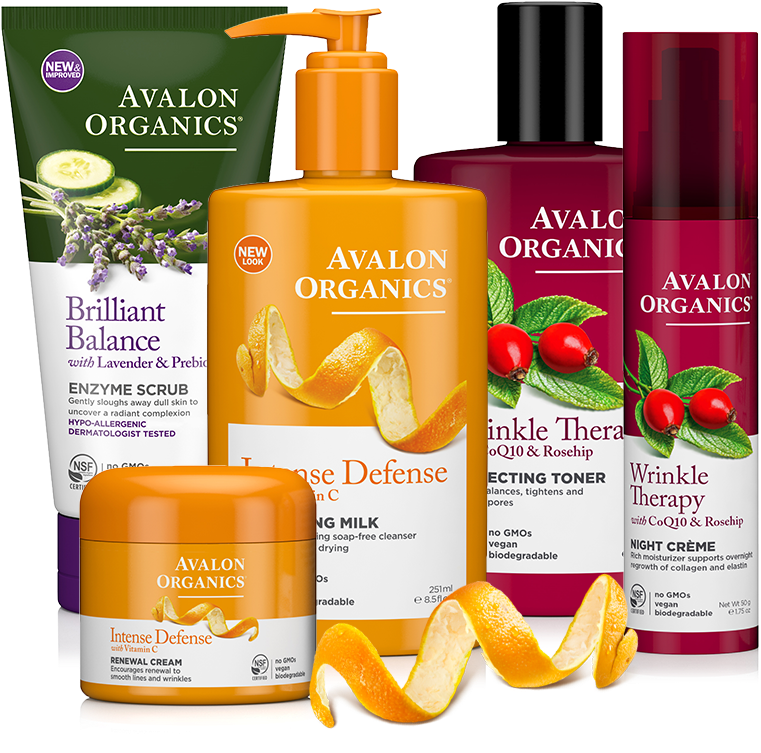 Avalon Organics Skin Care Products - Avalon Organics Brilliant Balance Exfoliating Enzyme (800x800), Png Download