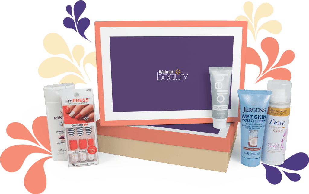 Walmart Beauty Box - Walmart Beauty Box Fall 2017 (1024x644), Png Download