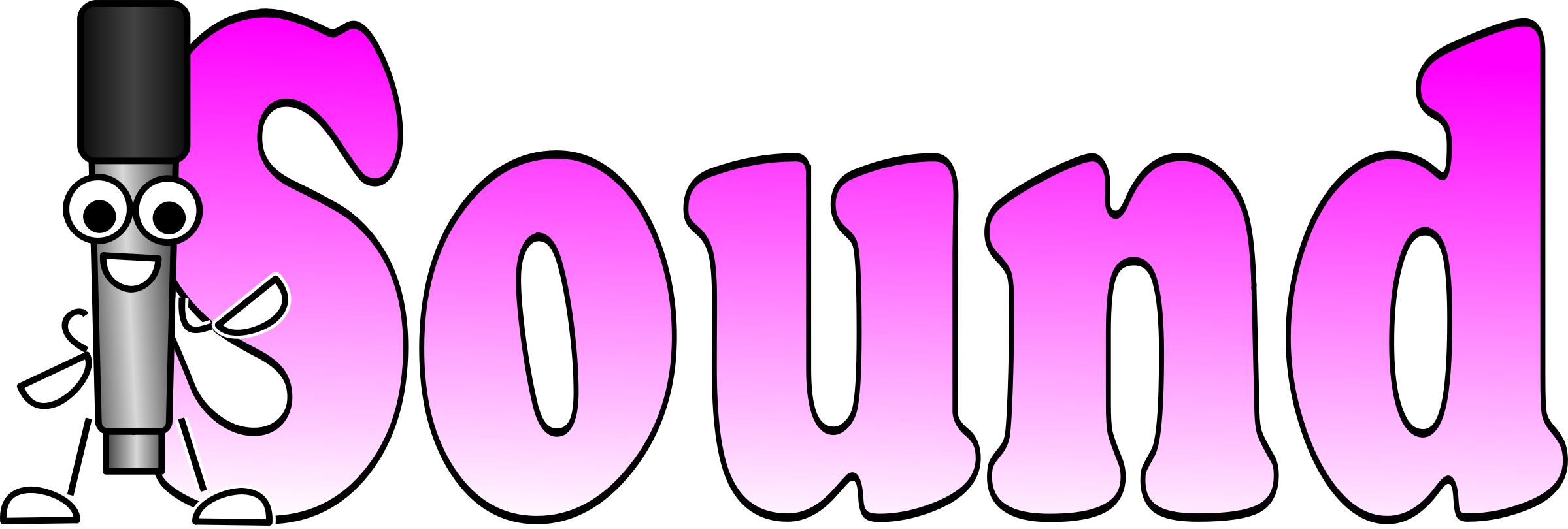 This Free Icons Png Design Of Mike The Mic Sound (2399x810), Png Download