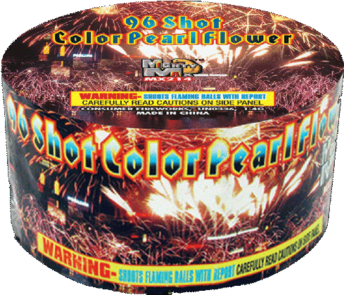 96 Shot Color Pearl - 96 Shot Color Pearl Fireworks (500x500), Png Download