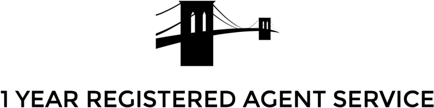 1 Yr Registered Agent Svc Logo (1000x370), Png Download