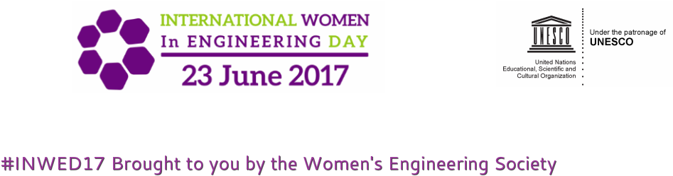 International Women In Engineering Day - Women In Engineering Day 2017 (955x250), Png Download