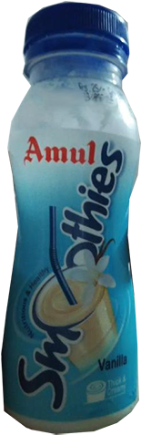 Amul Smoothies Vanilla - Amul Smoothies Mango 200 Ml (500x500), Png Download