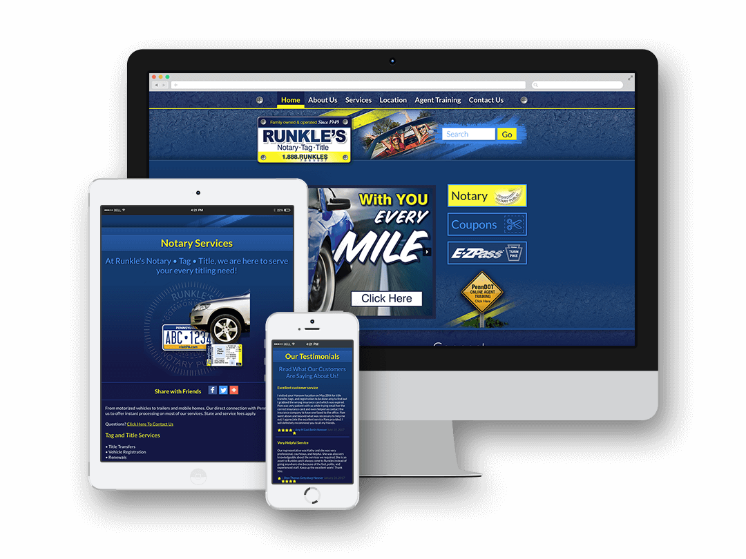 Runkles Notary Tag Title - Online Advertising (1080x810), Png Download