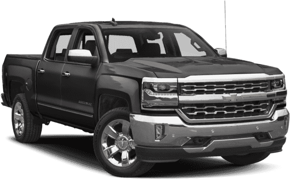 New 2018 Chevrolet Silverado 1500 Ltz - 2018 Gmc Sierra Crew Cab (640x480), Png Download