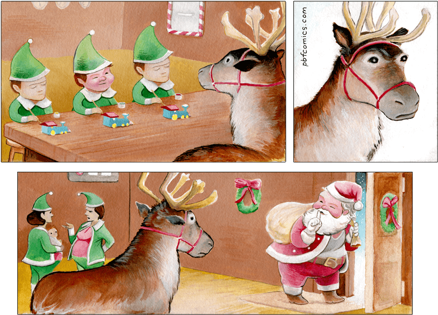 Father Christmas - » - Santa Pbf (900x660), Png Download