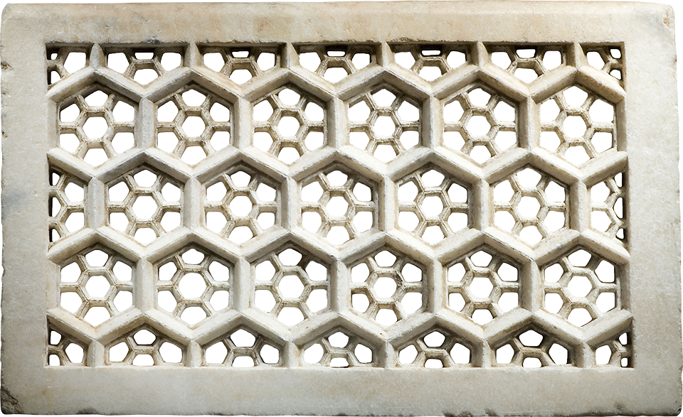 Geometric Marble Jali (960x587), Png Download