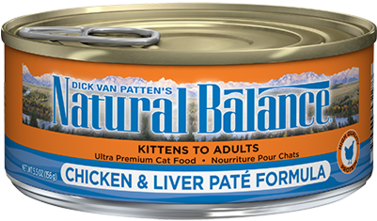 Chicken & Liver Pate Formula - Natural Balance Ultra Premium Chicken And Liver Pate (376x376), Png Download