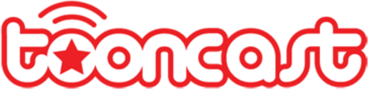 Tooncast Logo - Svg - Tooncast Logo Png (1280x333), Png Download