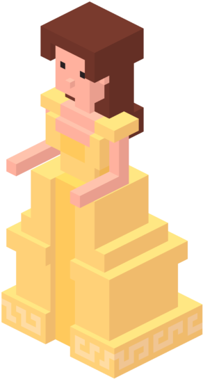 Disney Crossy Road Characters Png (379x600), Png Download