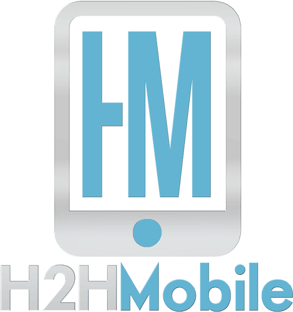 H2h Mobile Logo (611x653), Png Download