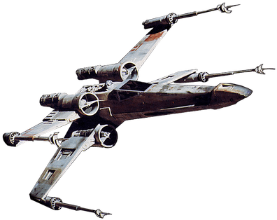 Star Wars Spaceship - Spaceship Star Wars Png (400x400), Png Download