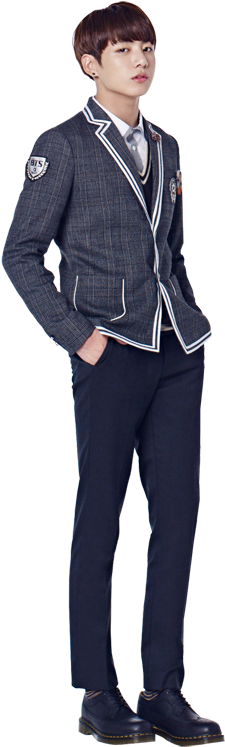 Bts For Smart School Uniform K P - Jungkook School Uniform (588x882), Png Download