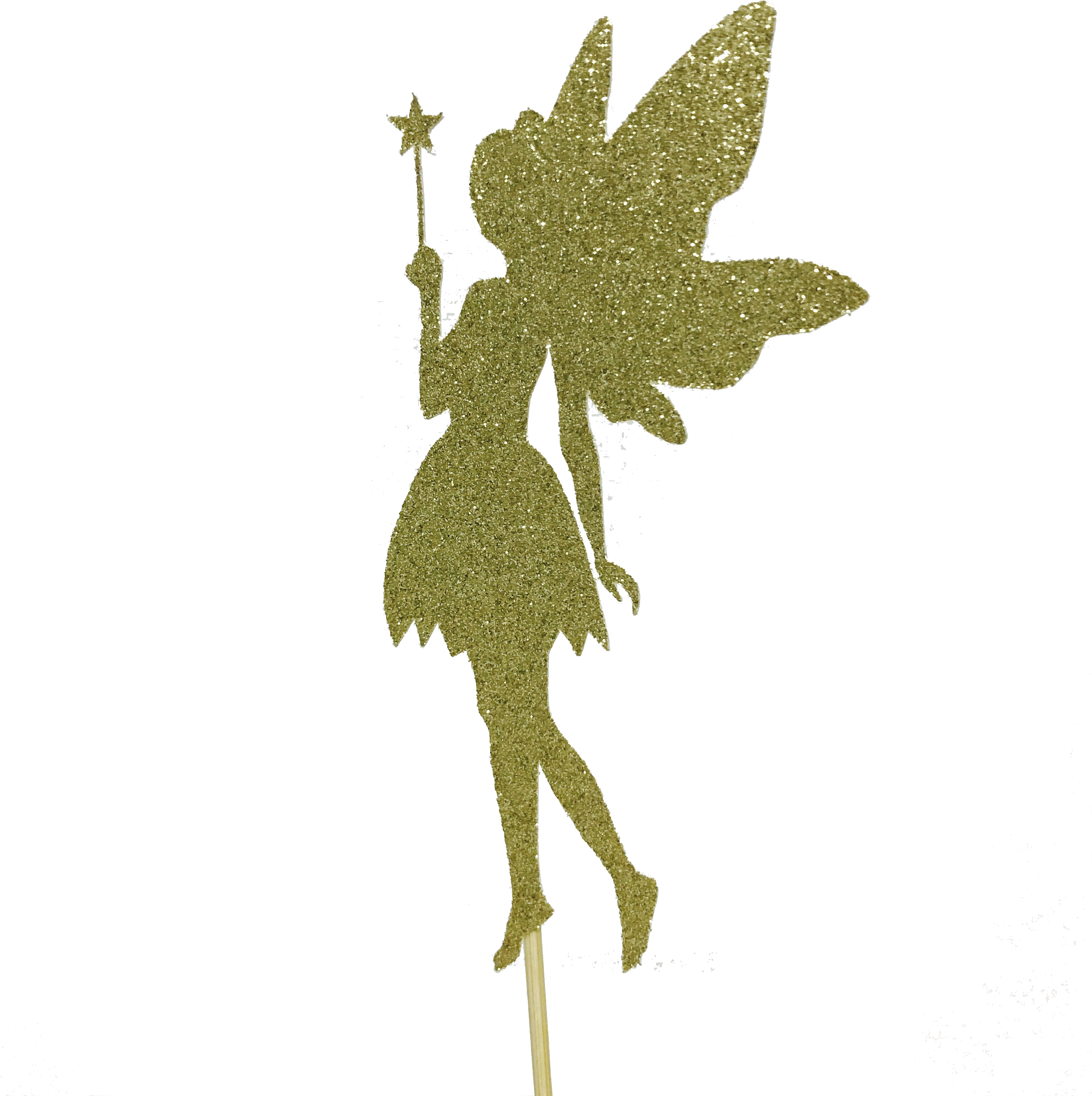 Magical Fairy Cake Topper - Fairy With A Wand (2922x3024), Png Download