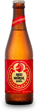 330ml Bottle - Red Horse Beer - San Miguel Corporation (303x477), Png Download