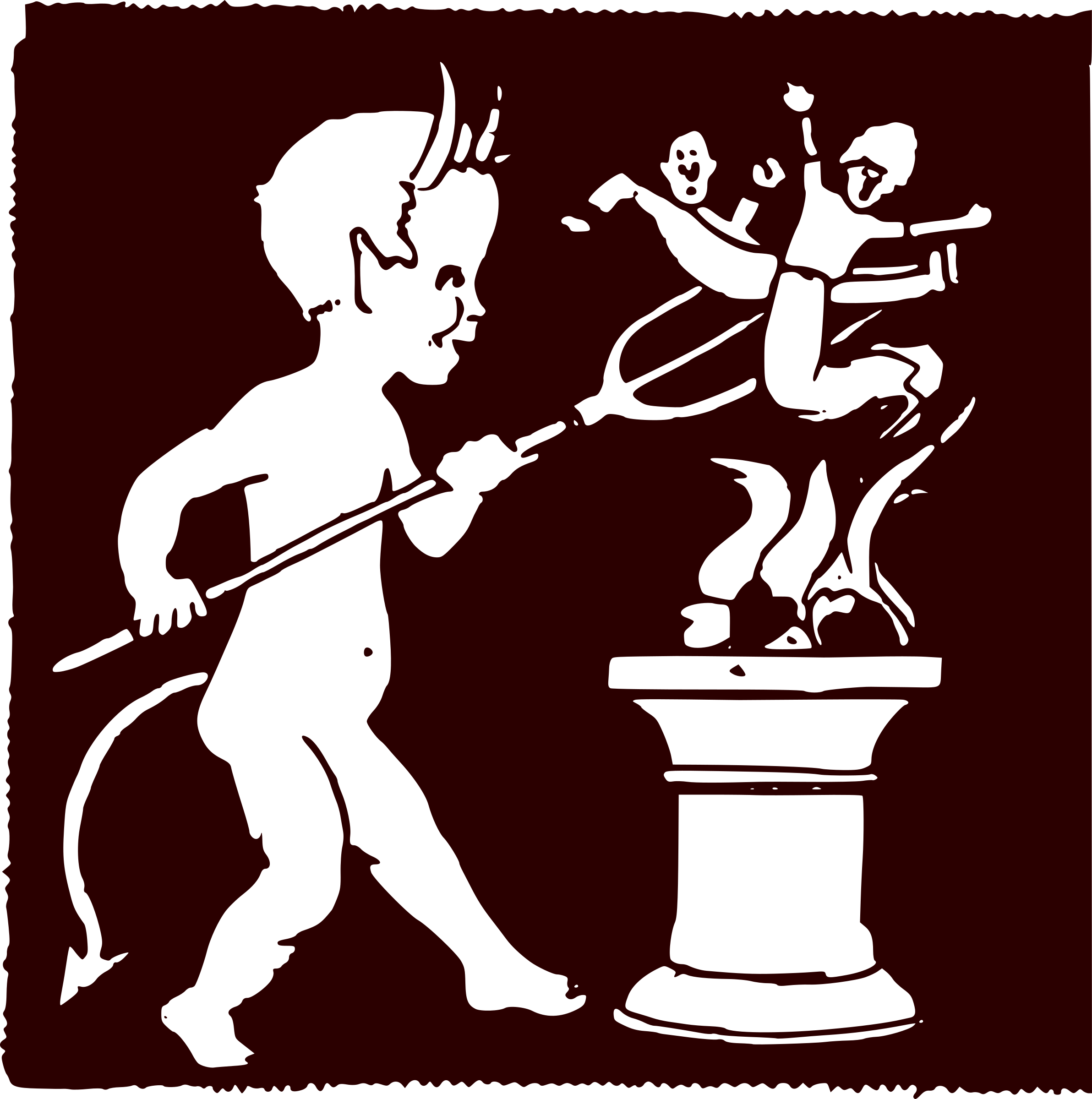 This Free Icons Png Design Of Evil Cupid (2384x2400), Png Download