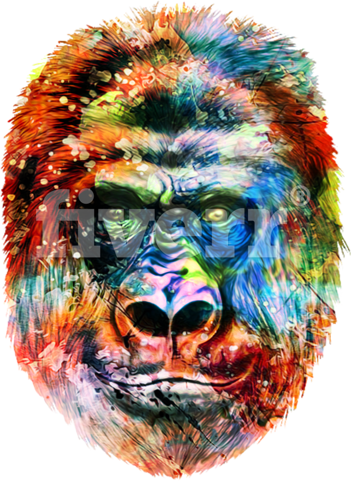 Orangutan (1200x1403), Png Download