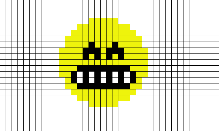 Pixel Art Emoji (740x441), Png Download