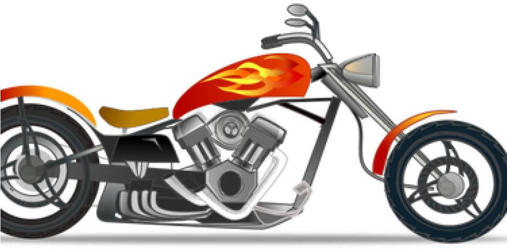 Harley Davidson Motorcycle Clipart Harley Davidson - Harley Davidson Black And White (1024x1024), Png Download