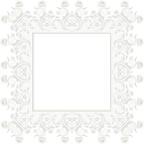 Free Lace Border Png - Digital Scrapbooking (500x500), Png Download