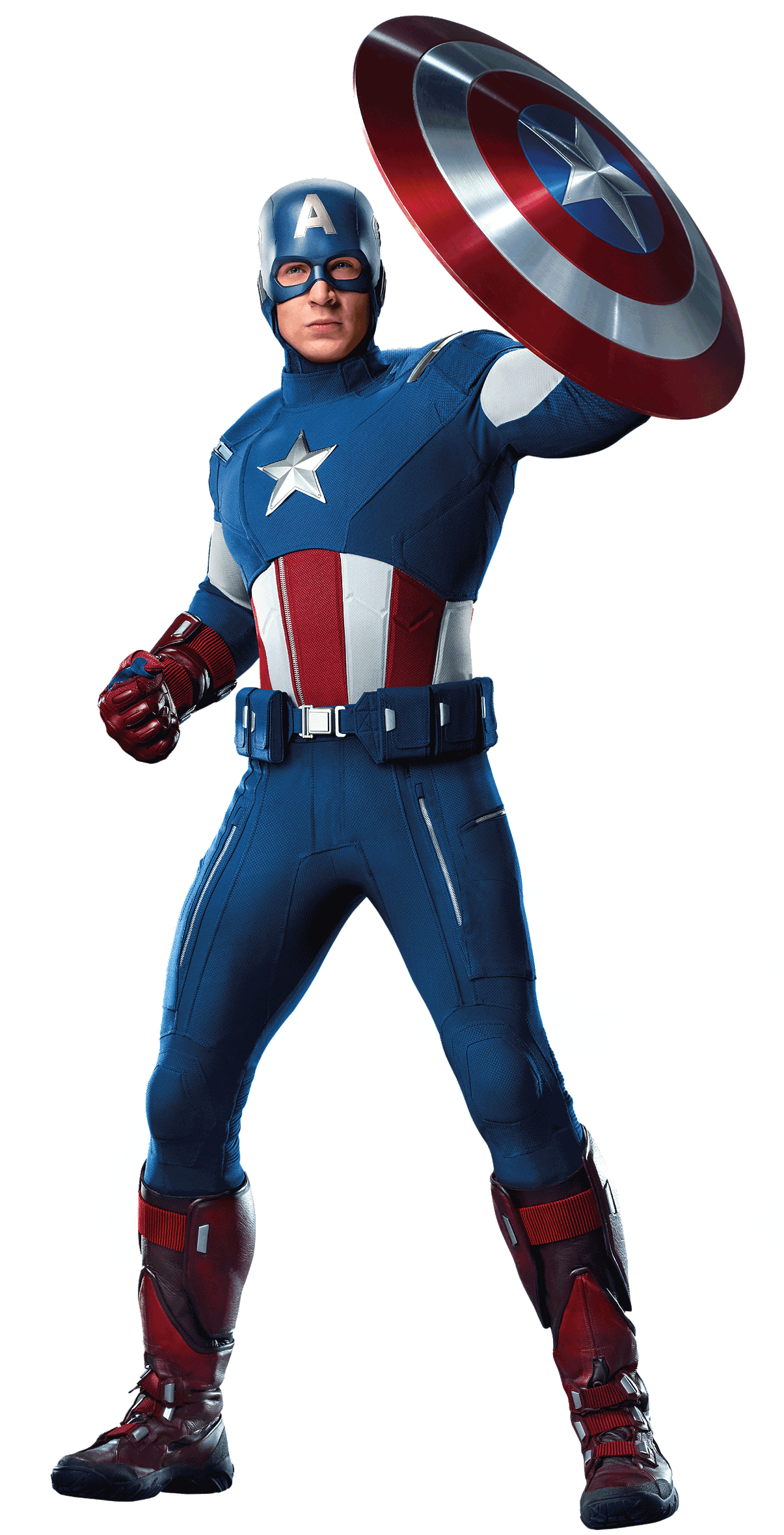 Captain America Team Png - Captain America Avengers Png (1205x2359), Png Download