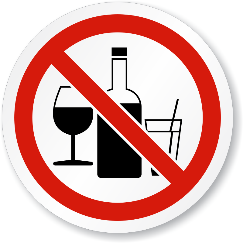 Free Icons Png - No Alcohol In 2018 (800x800), Png Download