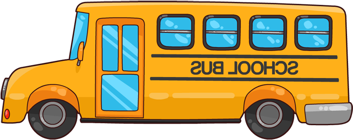 School Bus Driver Clipart - School Bus (823x378), Png Download