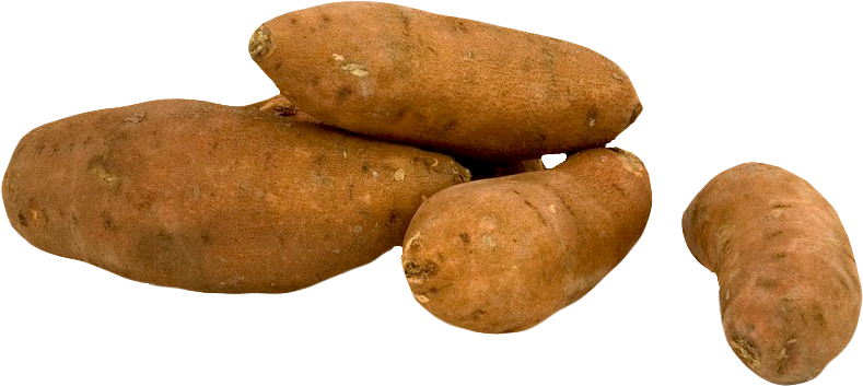 Fresh Sweet Potato Png Image (819x382), Png Download