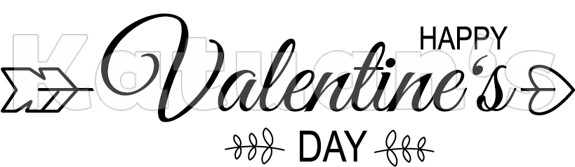 Happy Valentine's Day - Sincerely Sympathy Greeting Rubber Stamp By Drs Designs (818x260), Png Download