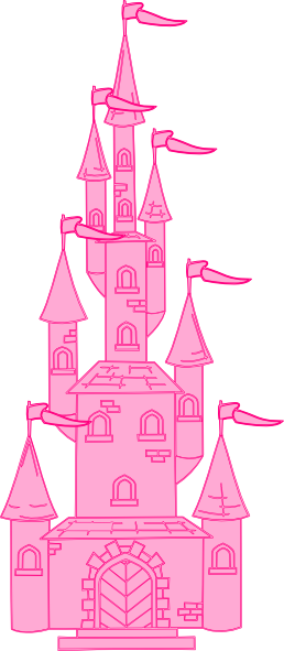 Disney Princess Castle Clipart Free Clipart Images - Princess Castle Clip Art (258x591), Png Download