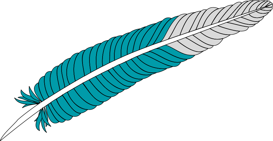 Feather Clipart Free Clipart Images - Indian Feather Clip Art (900x465), Png Download