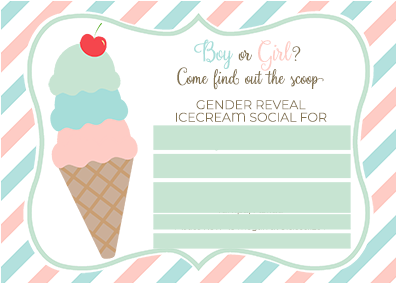 Error Message - Gender Reveal Invite (400x400), Png Download