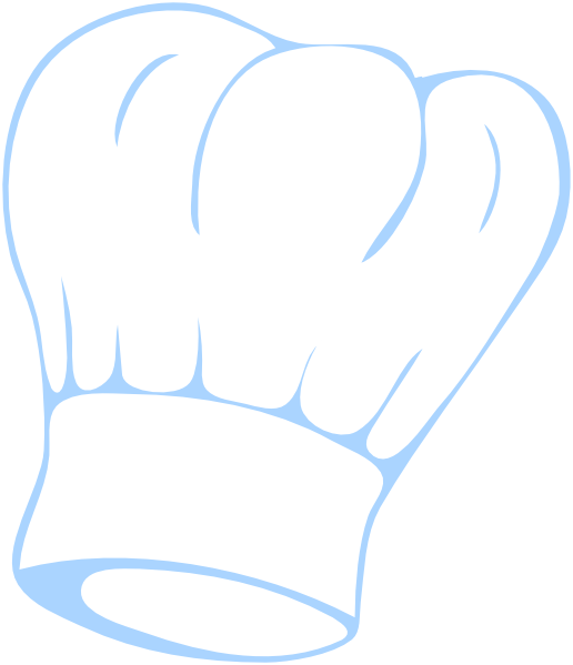 Chef Hat Black Clipart (516x599), Png Download