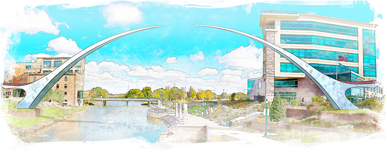 Arc Of Dreams Sioux Falls (800x315), Png Download