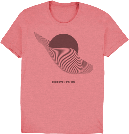 Circle Wave Tee - Youth T-shirt (600x600), Png Download