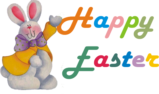 Happy Easter Png Transparent - Happy Easter No Background (549x324), Png Download