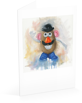 Mr Potato Head Card - Mr Potato Head - Vintage Nostalgia Hoodie (pullover) (480x480), Png Download
