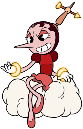Hilda Berg - Cuphead Hilda Berg Png (296x450), Png Download