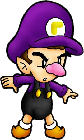 Baby Rosalina Or Baby Waluigi - All Mario Baby Characters (270x445), Png Download