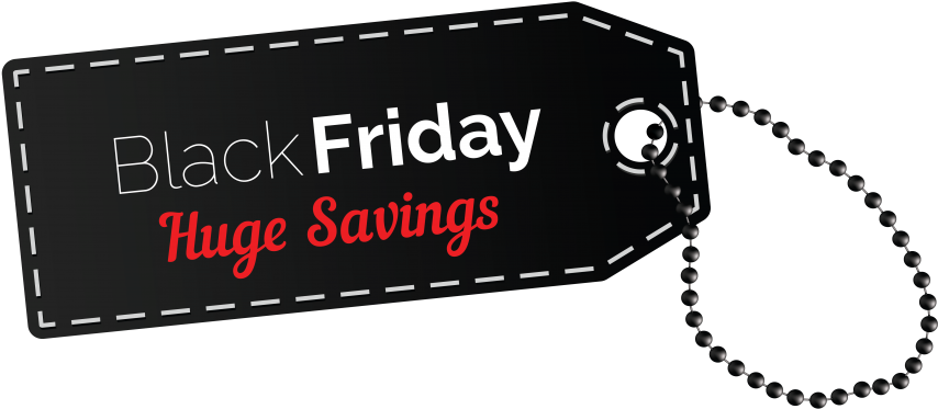 Black Friday Huge Savings Tag Png Clipart Image Friday - Black Friday Clip Art Free (888x400), Png Download