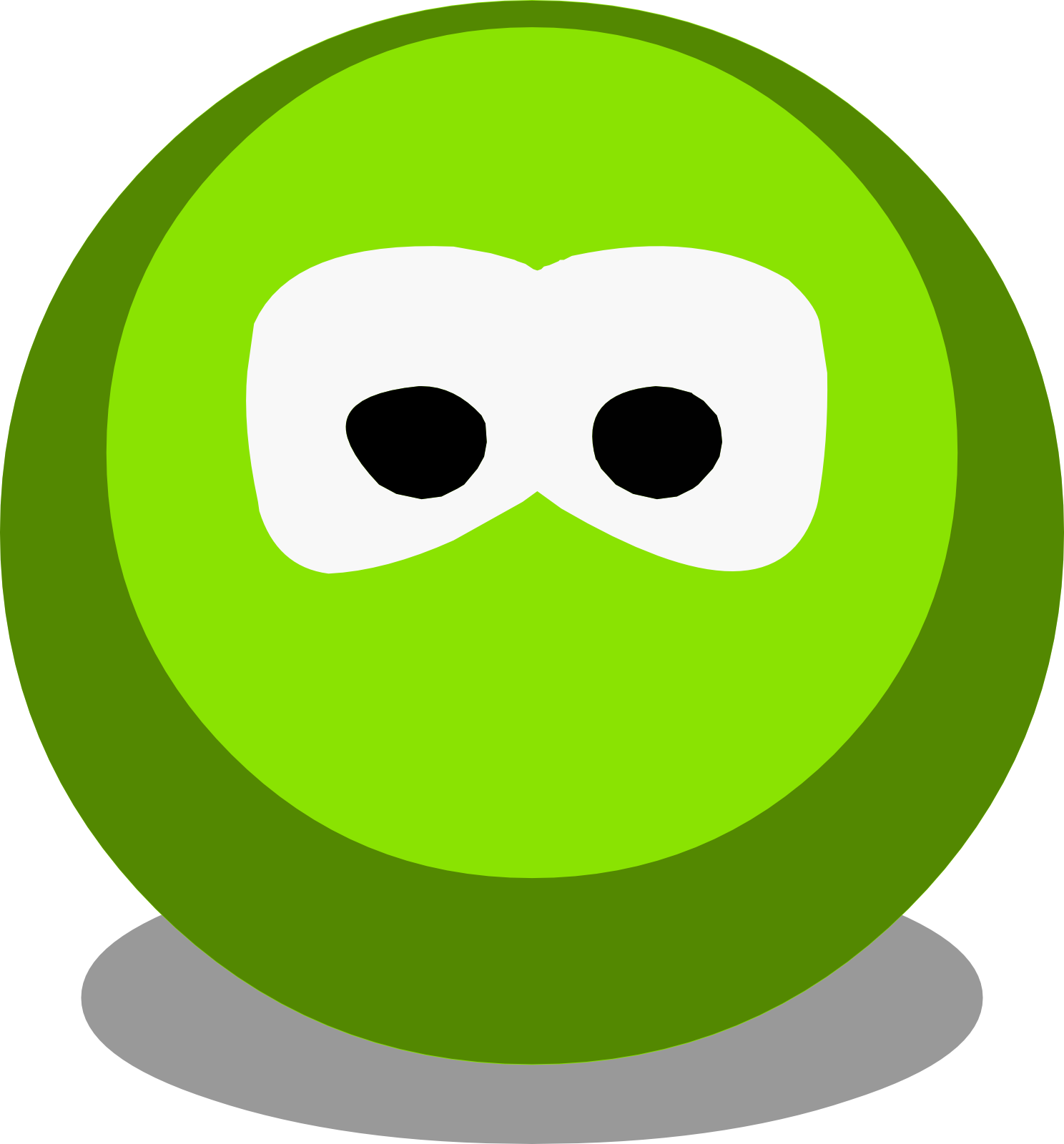 Lime Green Color - Lime Green Club Penguin (1488x1600), Png Download