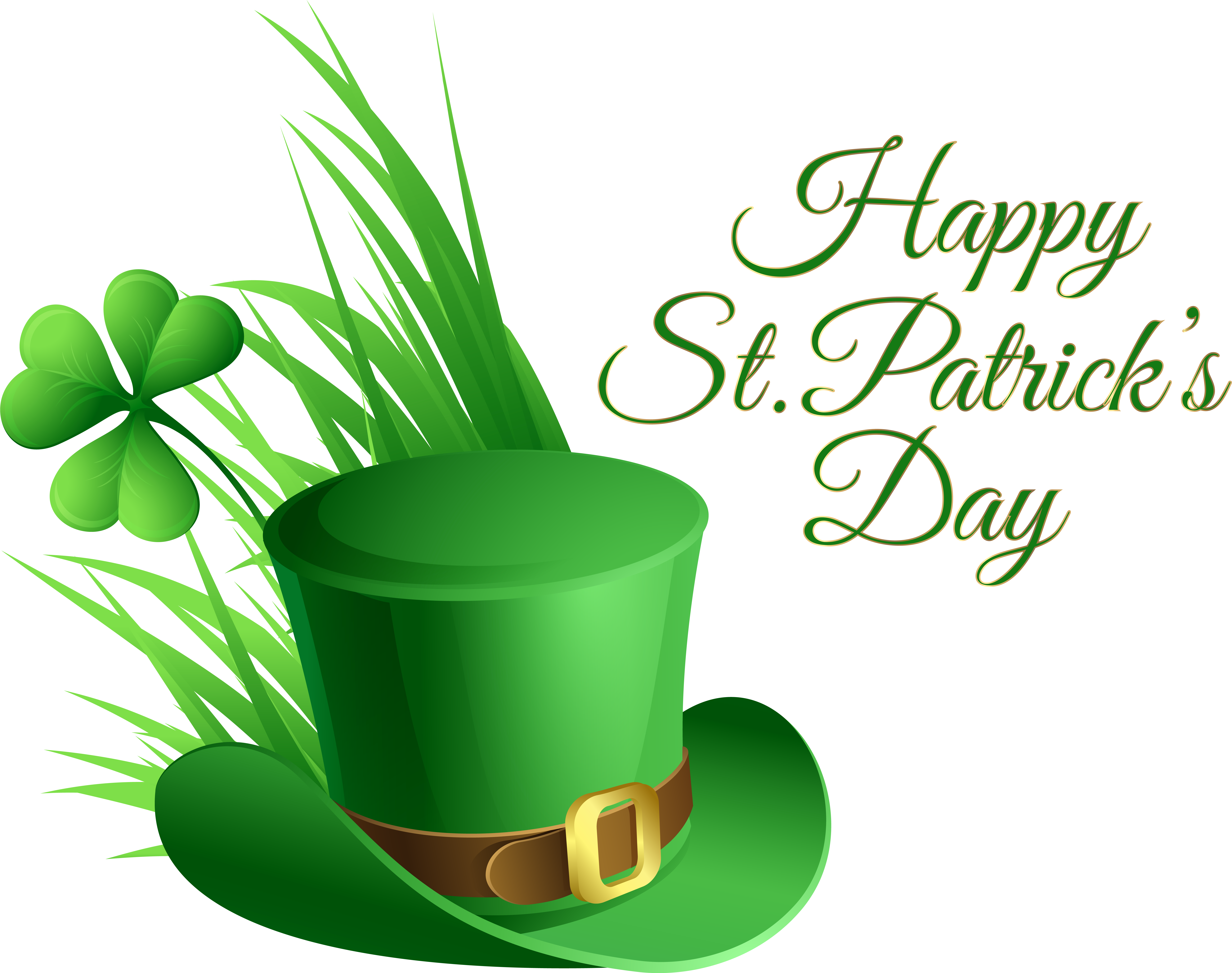 Patrick's Day Clipart St Patricks Day Background Clipart - Saint Patrick's Day 2019 (7246x5723), Png Download