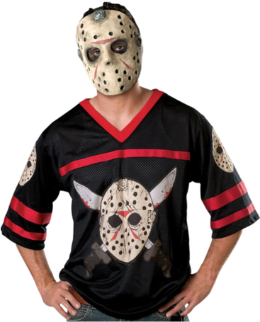 Jason Hockey Jersey - Jason Voorhees Costume (366x580), Png Download