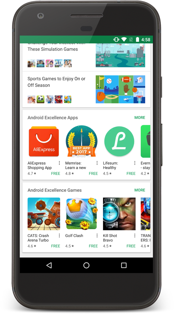Image Source - Googleblog - Com - Appsgoogle - Android Excellence (904x1600), Png Download