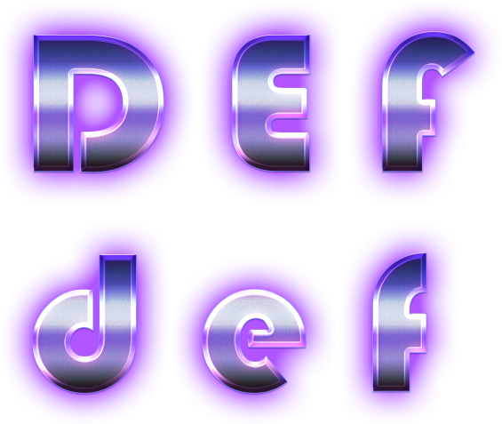 Neon Alphabet, Neon, Alphabet, Black Png And Psd - Alphabet (640x640), Png Download